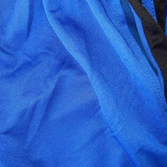 Lot Of 2 Piece Of Conversion Shorts. Polyester. Size Large. Blue & White. Pocket - Picture 4 of 8